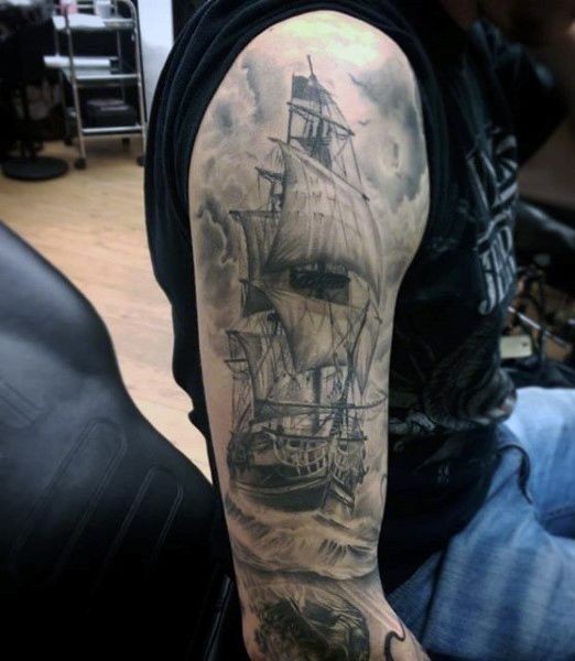 popular styles of Pirate tattoos for men