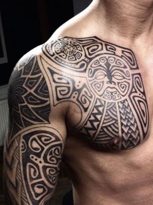 popular styles of Polynesian tattoos for men