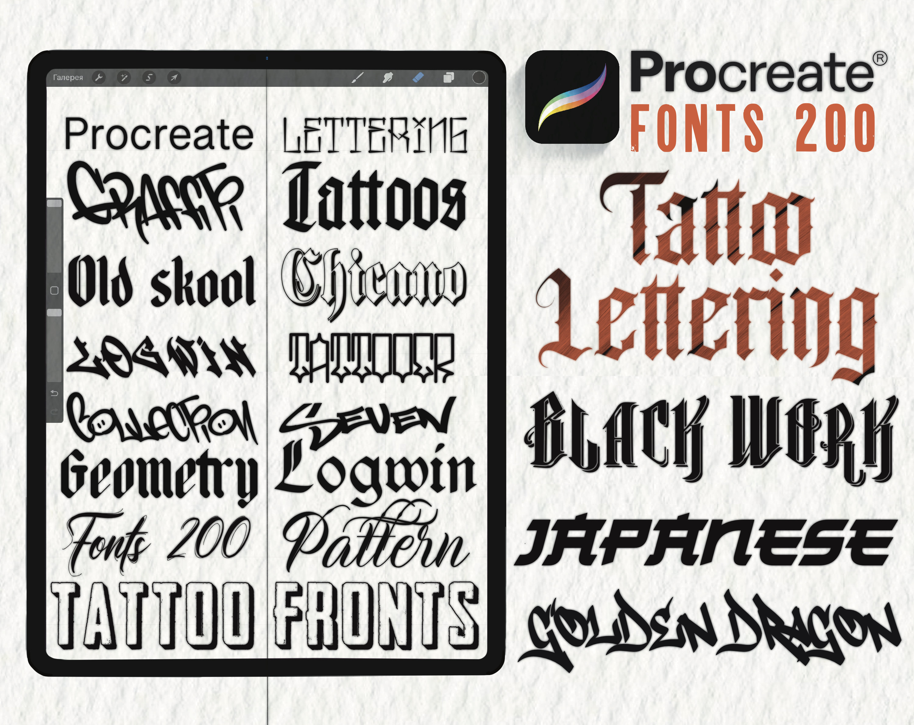 popular tattoo fonts for men