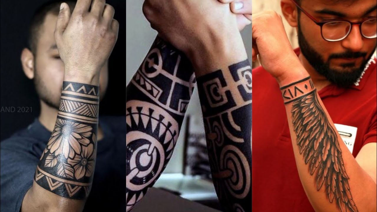 popular tribal tattoos for men forearm