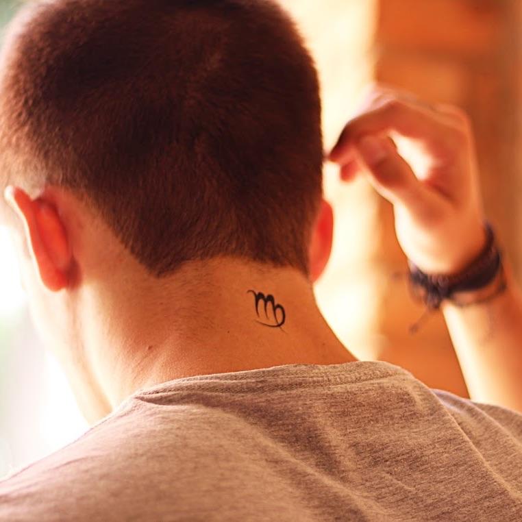 popular Virgo tattoos for men.