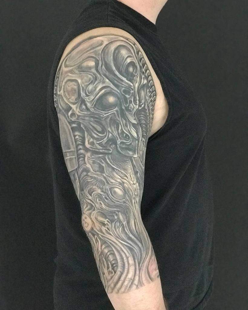 quarter sleeve tattoos for men meaning