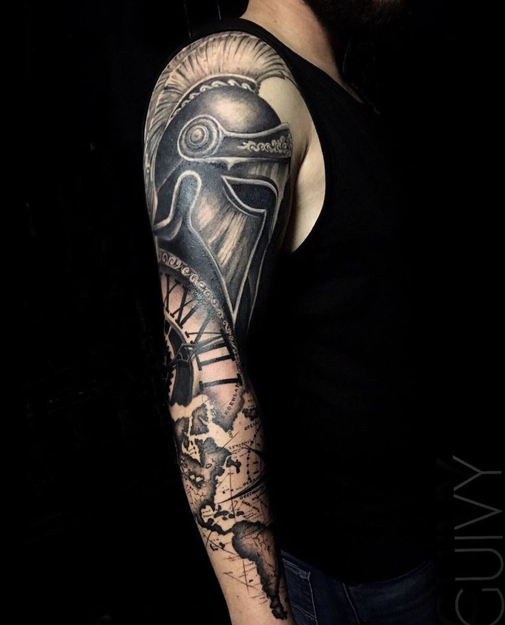 quarter sleeve tattoos for men 0066