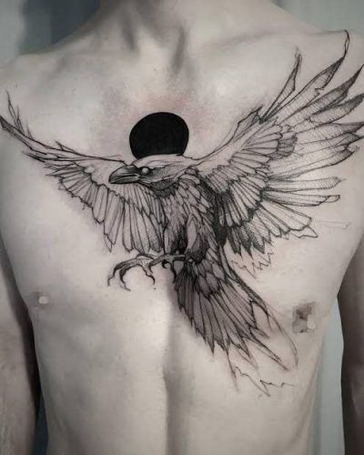 raven tattoos for men 0052