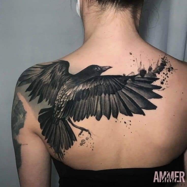 raven tattoos for men 0064