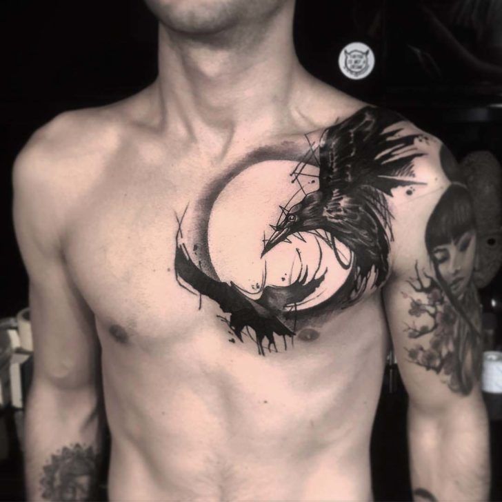 raven tattoos for men 0072