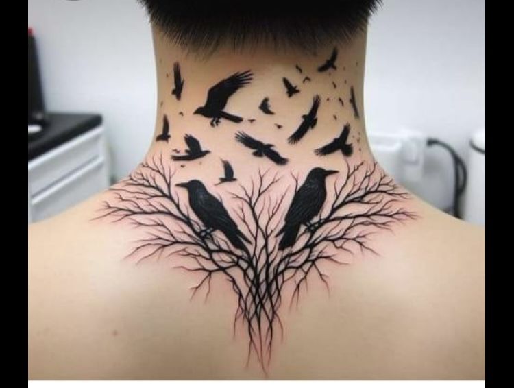 raven tattoos for men 0080