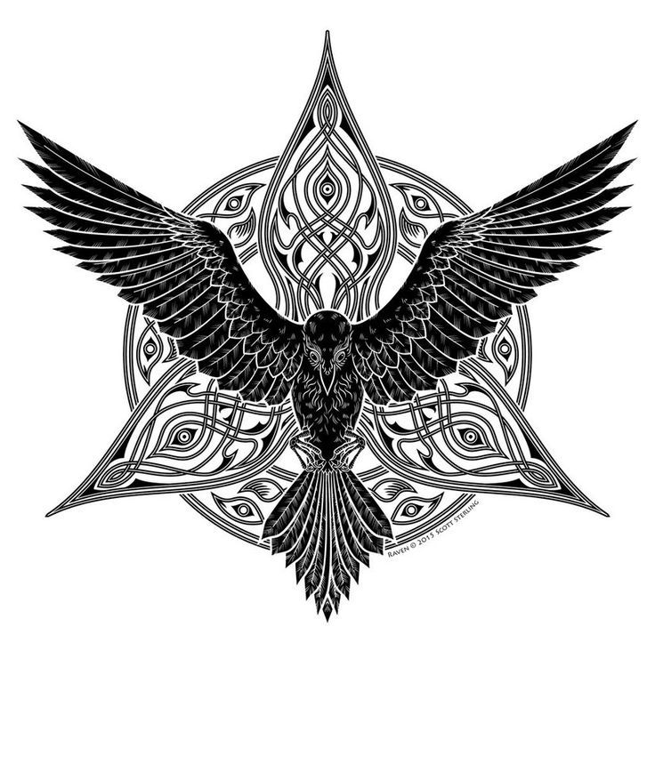 raven tattoos for men 0097