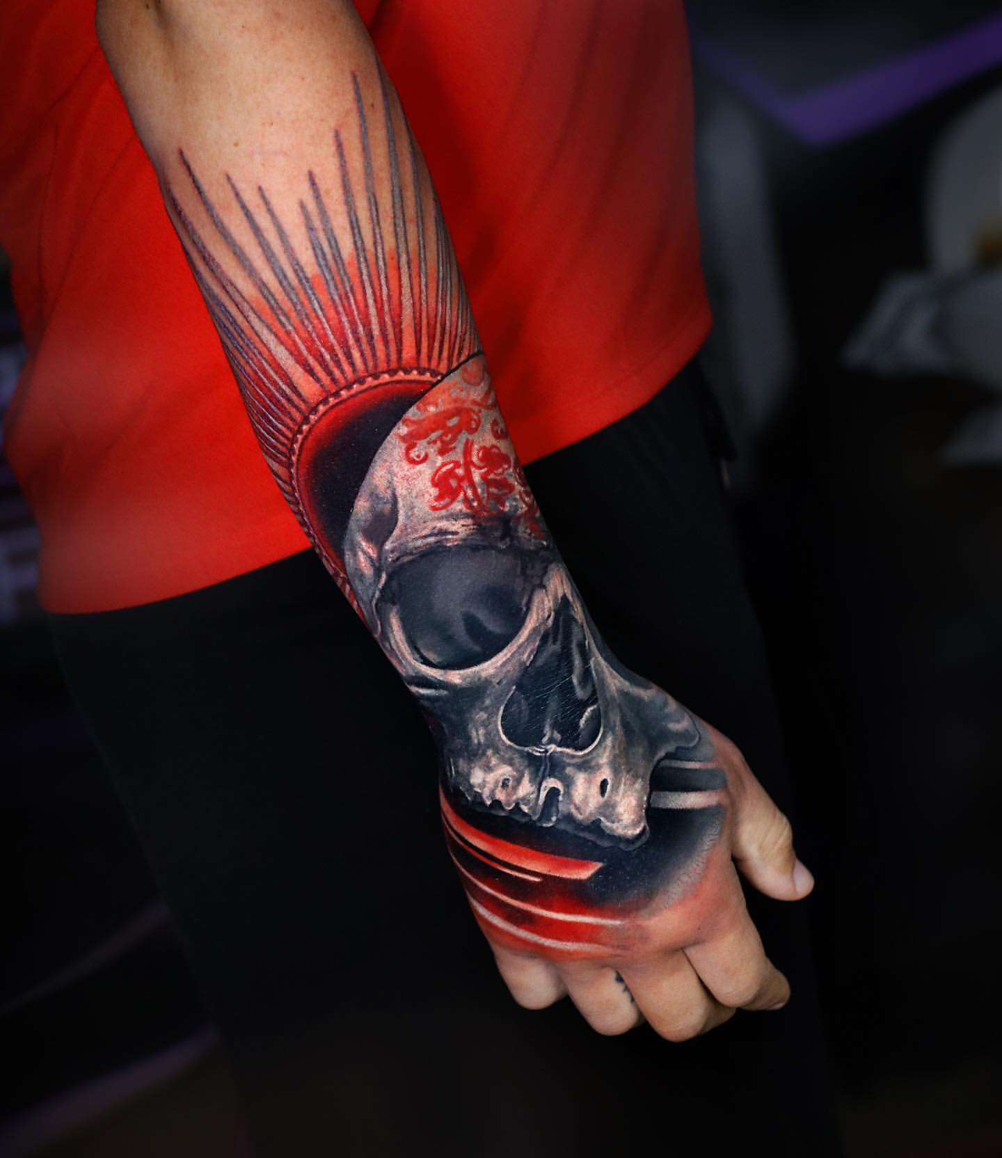 red tattoos for men 0010