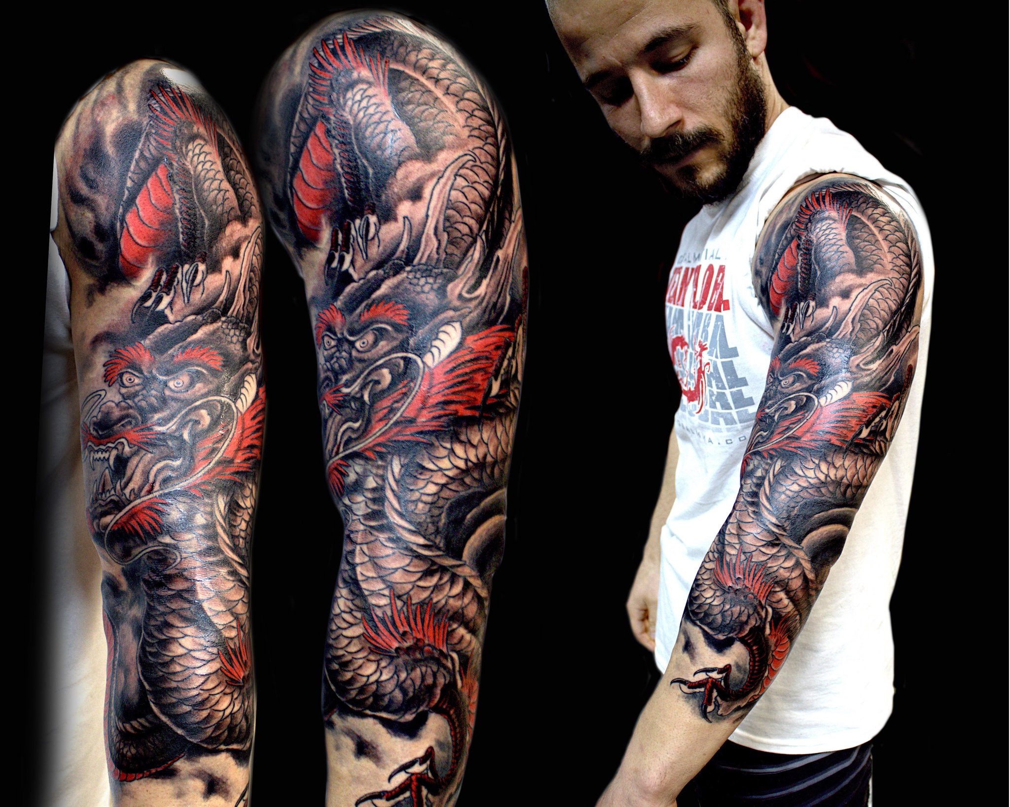 red tattoos for men 0020