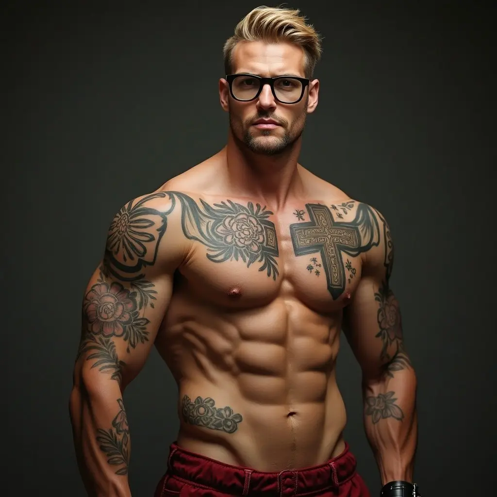 red tattoos for men 0069