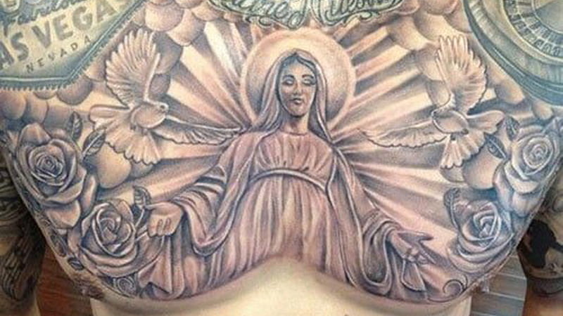 religious back tattoos for men 0016