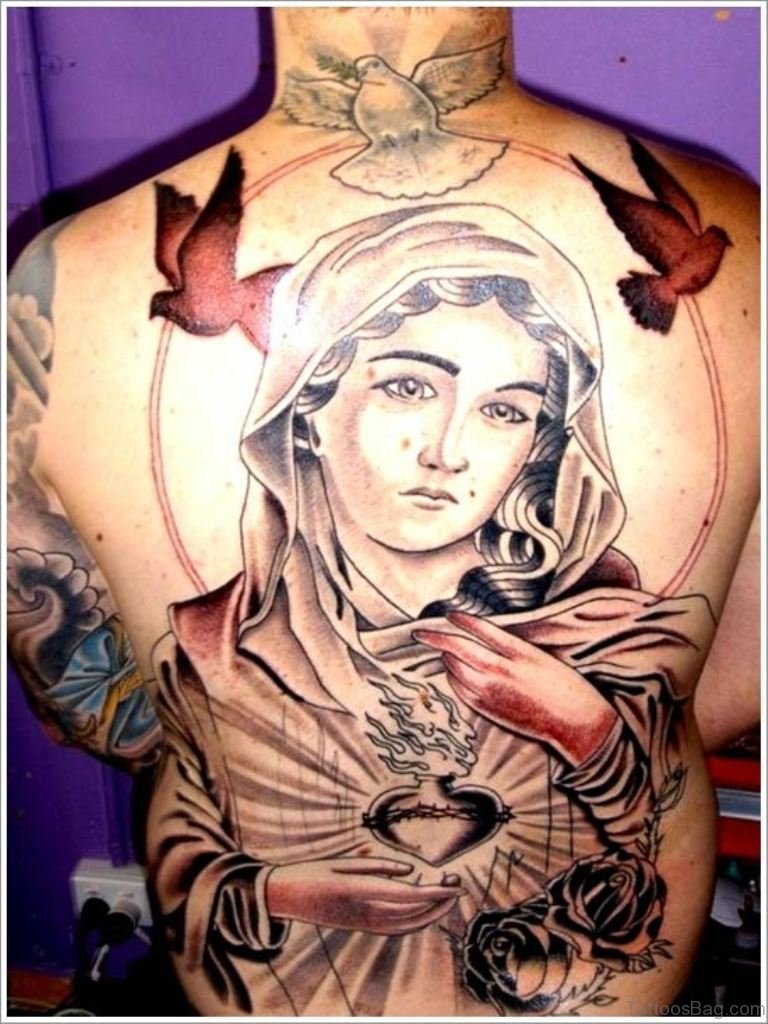 religious back tattoos for men 0083