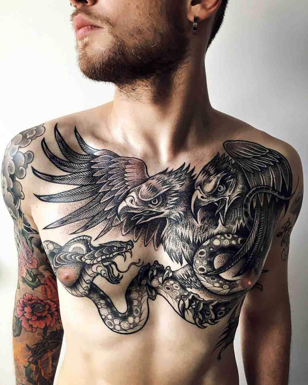 religious chest tattoos for men 0013