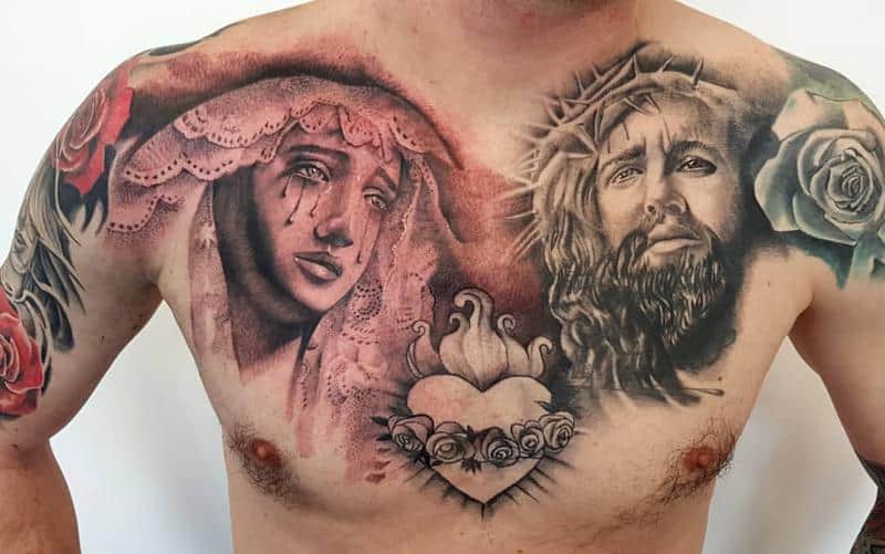 religious chest tattoos for men 0024