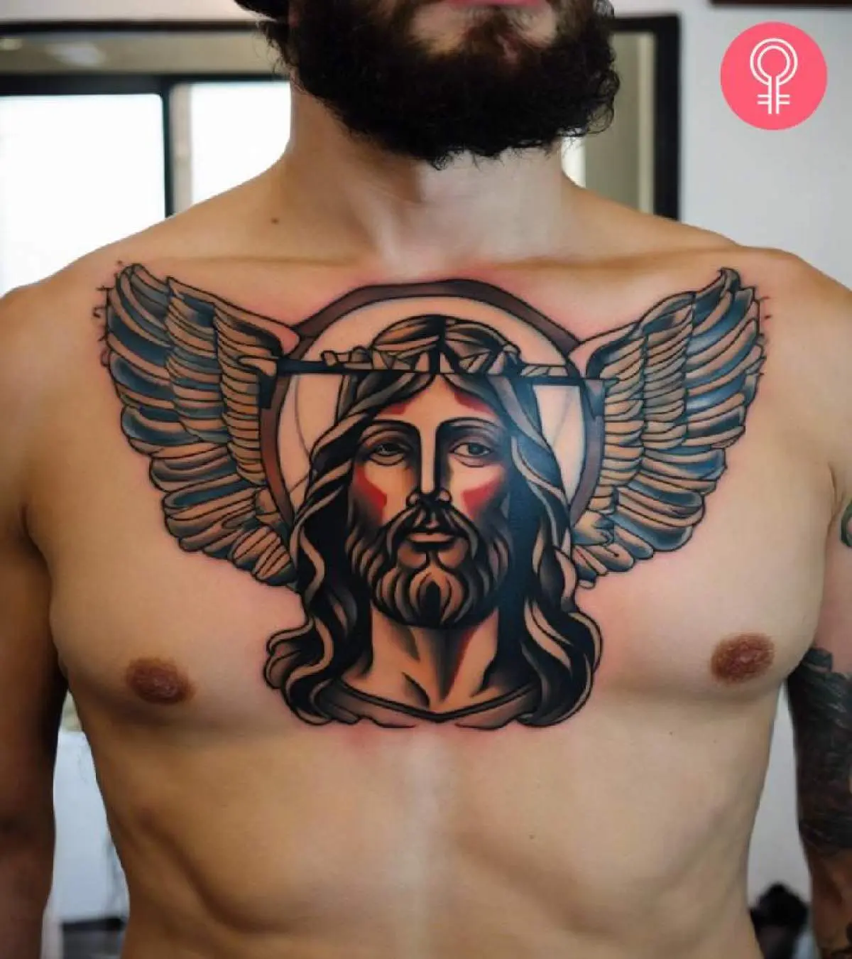 religious chest tattoos for men 0033