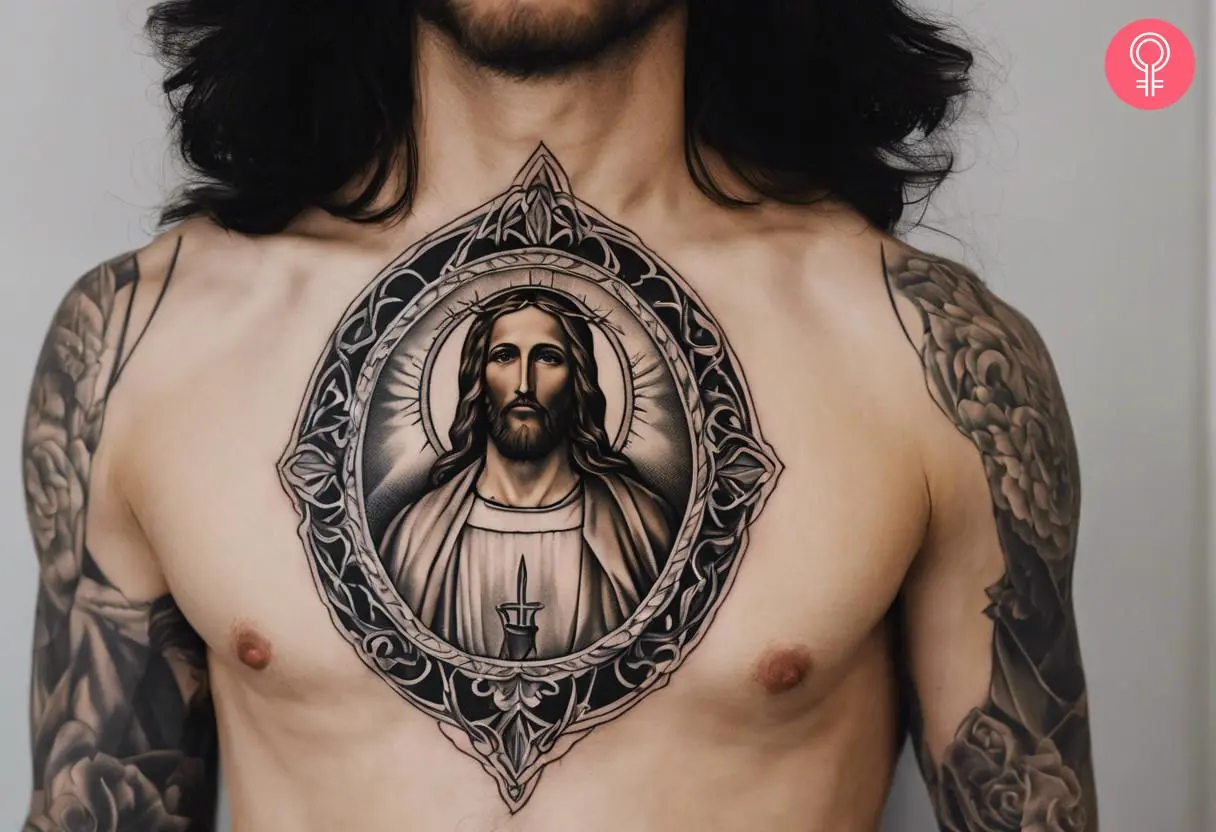 religious chest tattoos for men 0053