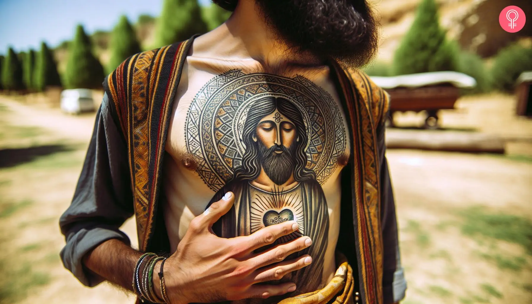 religious chest tattoos for men 0095