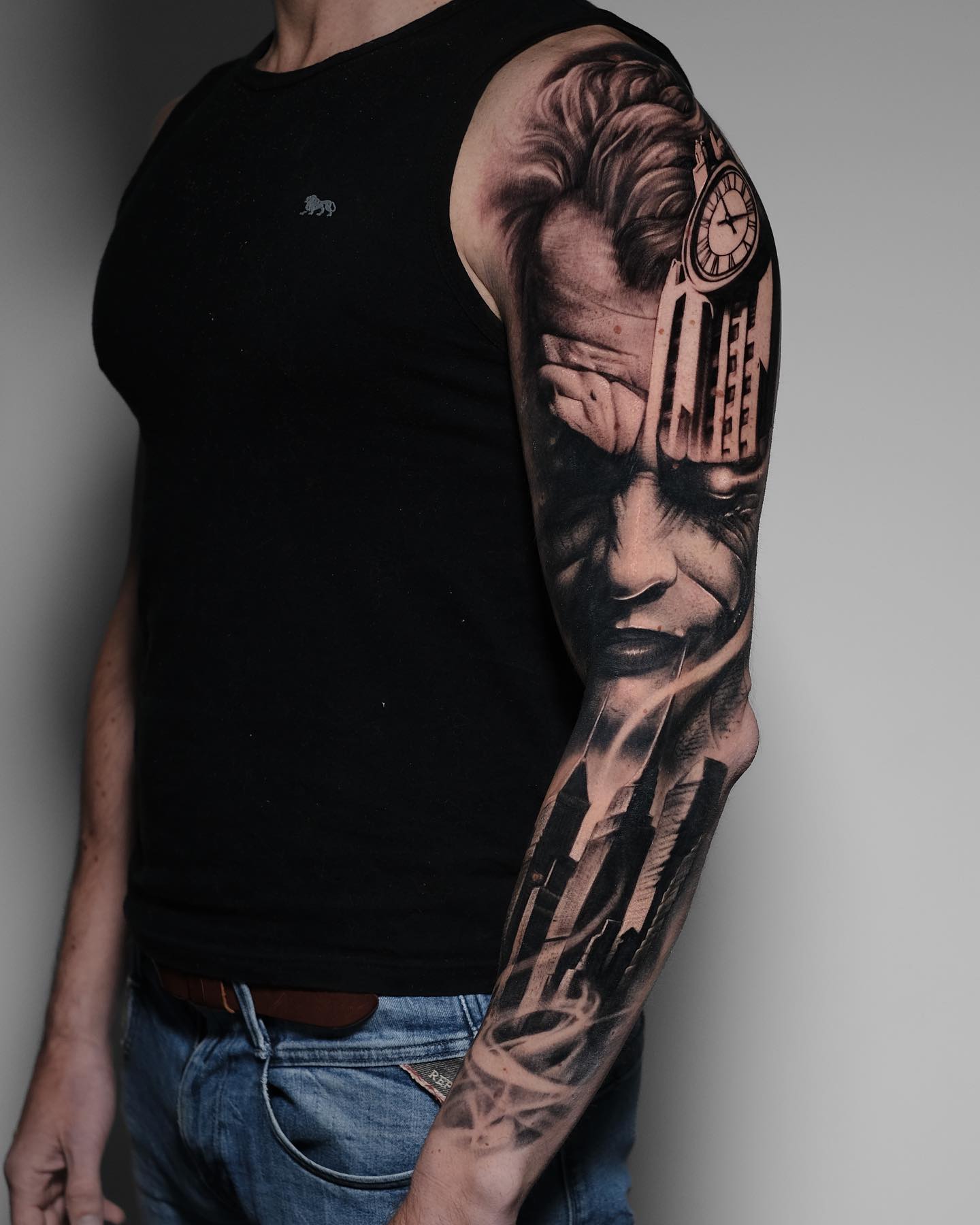 religious half sleeve tattoos for men 0062