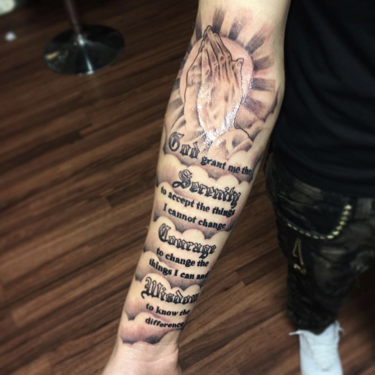 religious half sleeve tattoos for men 0076