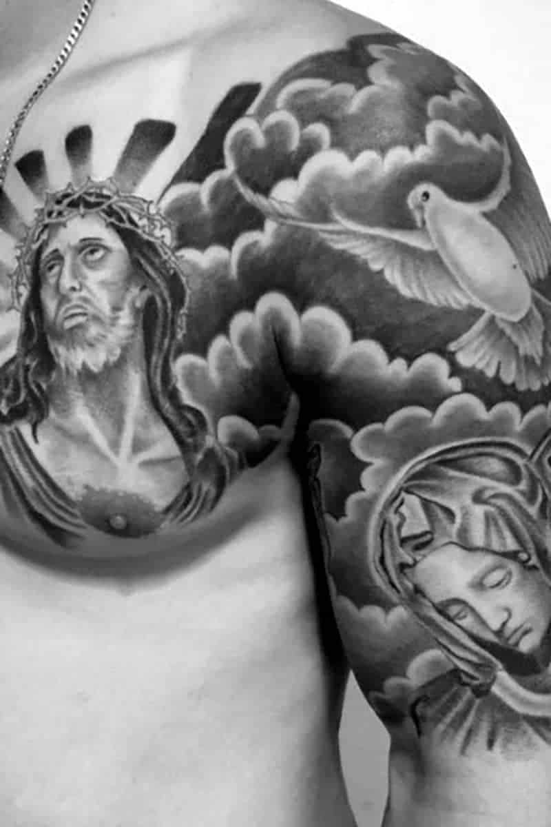 religious shoulder tattoos for men 0017