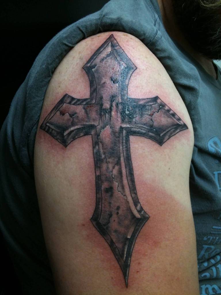 religious shoulder tattoos for men 0023