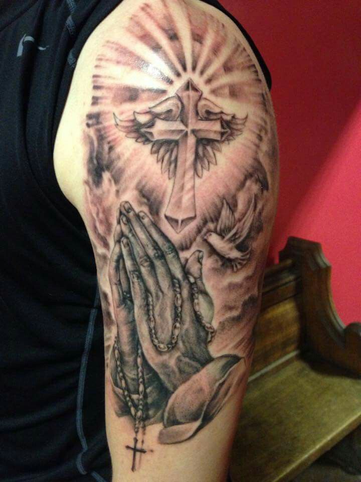 religious shoulder tattoos for men 0071