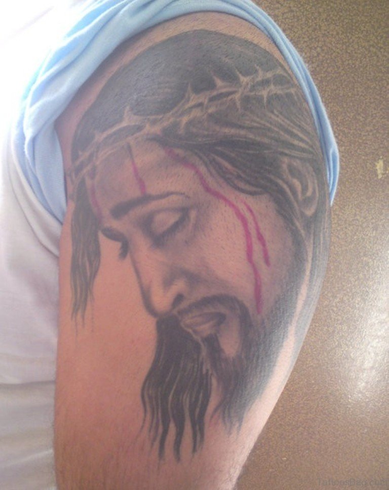 religious shoulder tattoos for men 0097