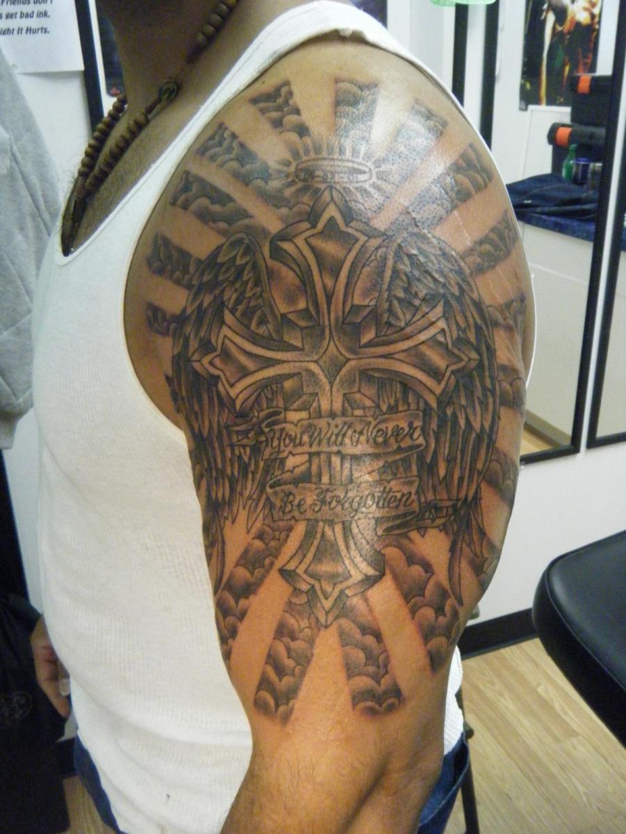 religious sleeve tattoos for men 0038