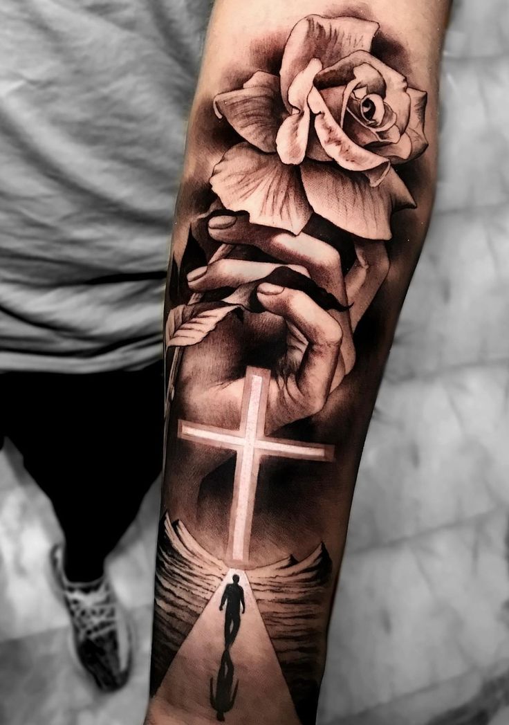 religious sleeve tattoos for men 0071