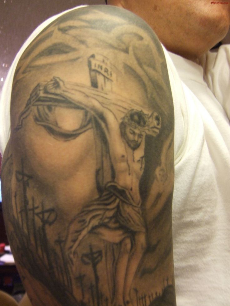 religious sleeve tattoos for men 0074