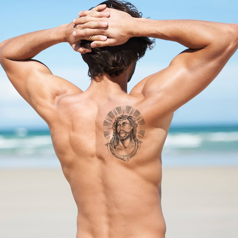 religious back tattoos for men 0051