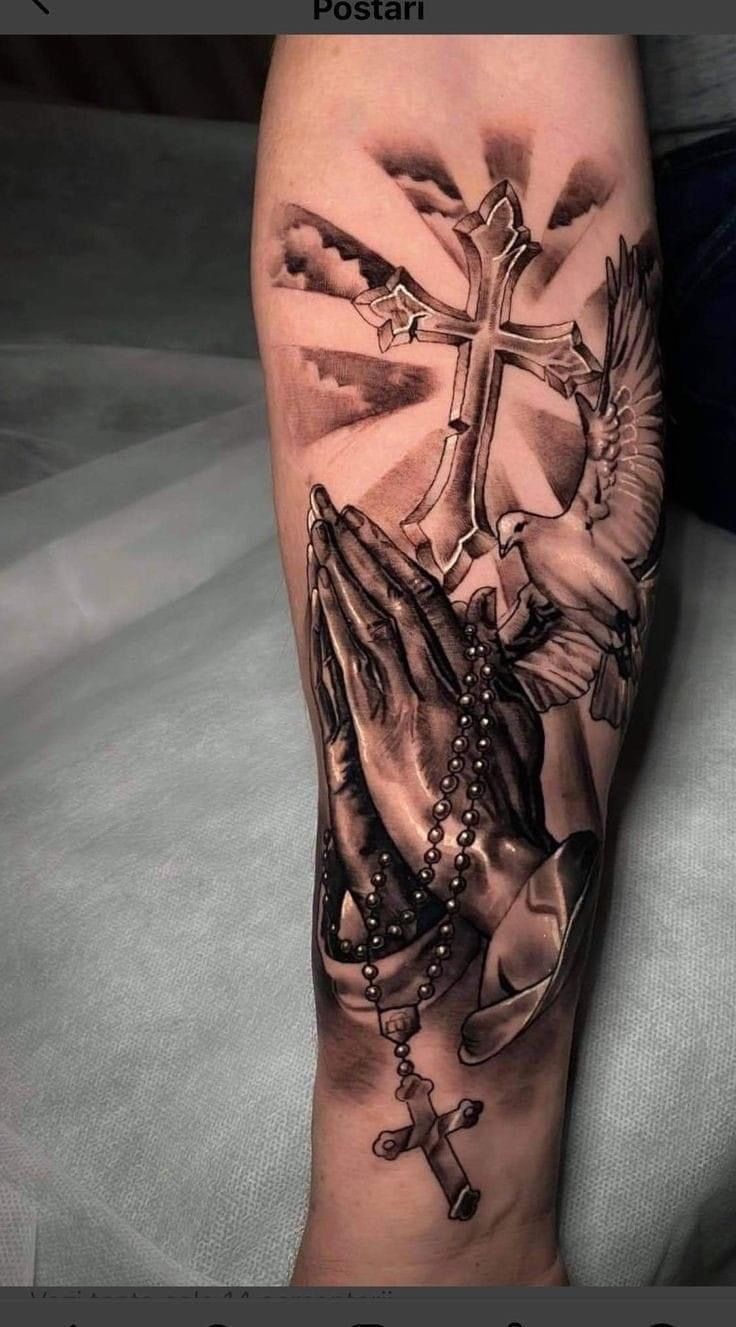 religious back tattoos for men 0074