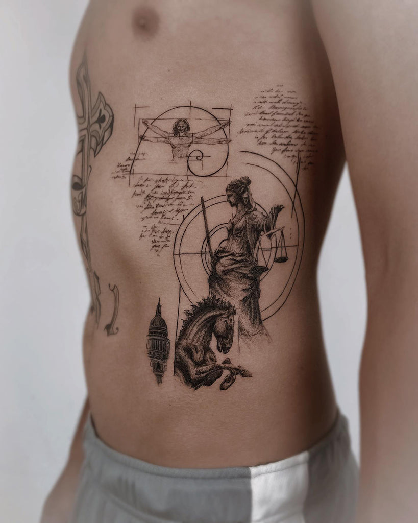 rib tattoos for men 0030