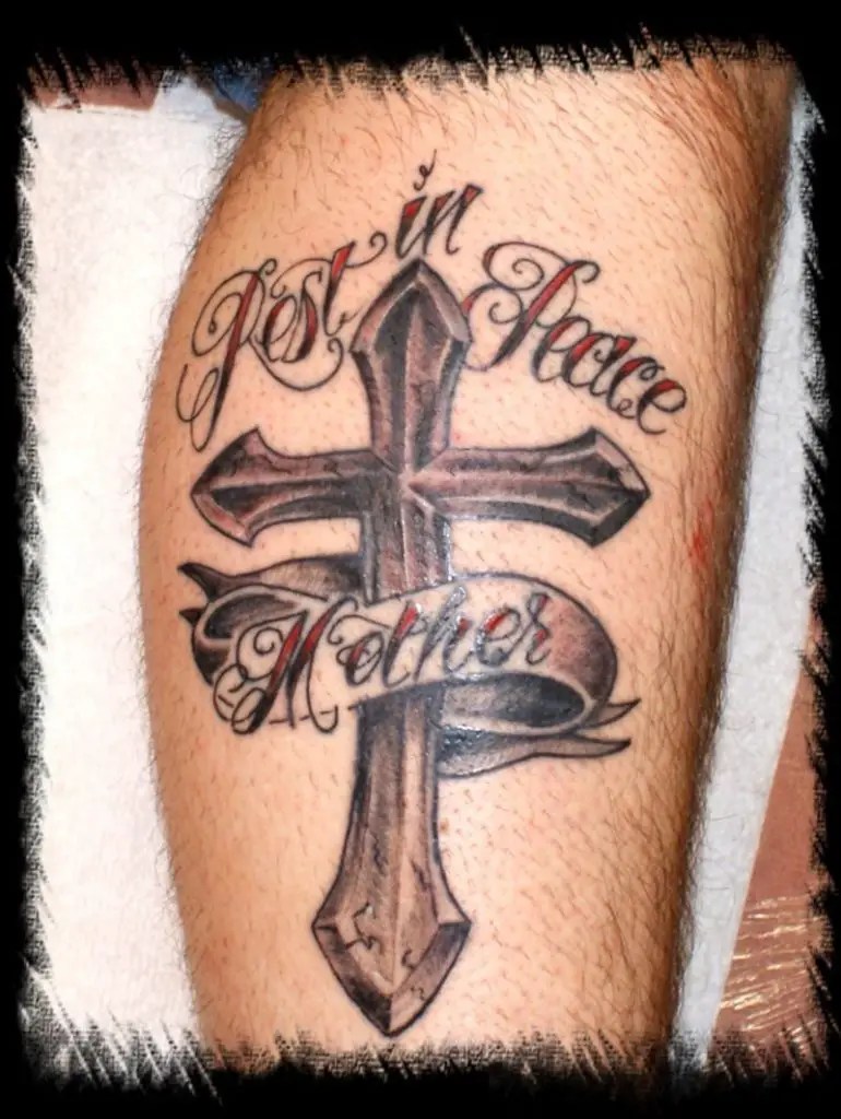 RIP mom tattoos for men 0024