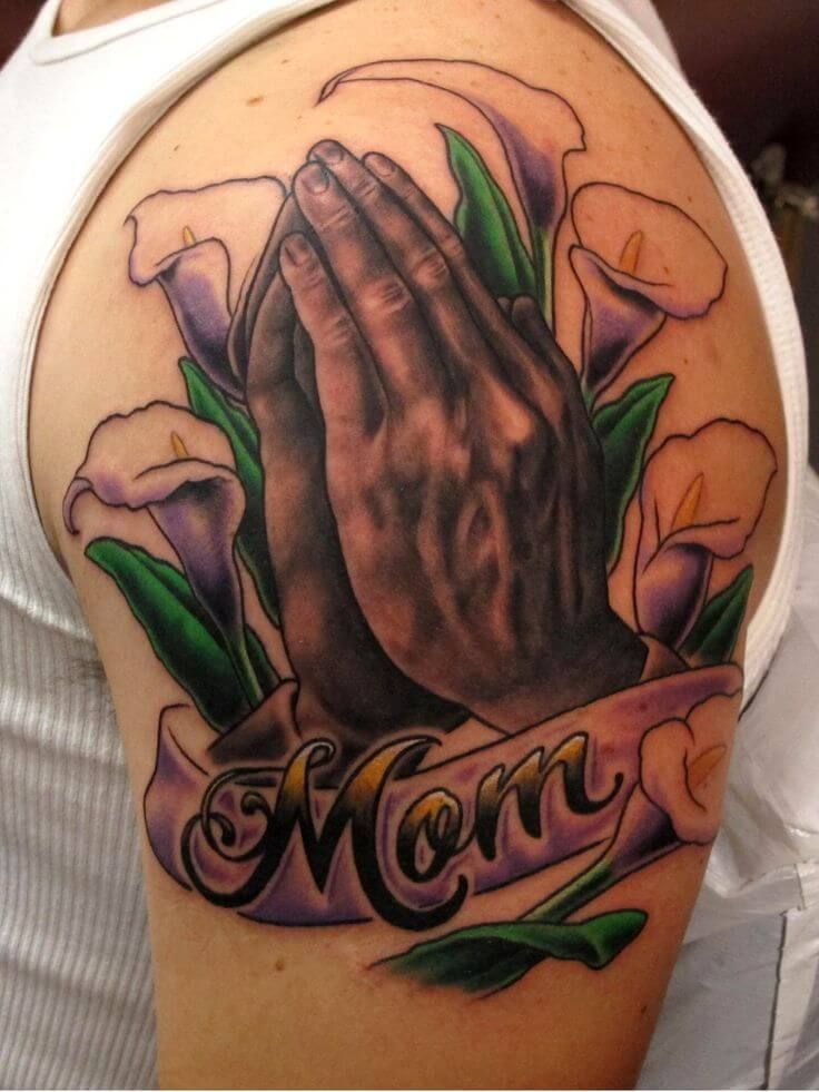 RIP mom tattoos for men 0058