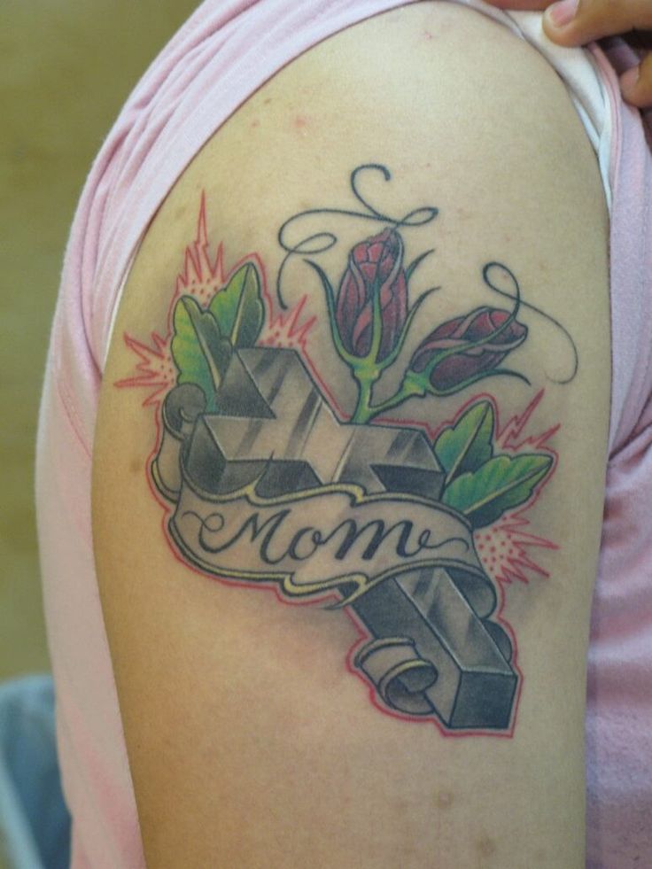 RIP mom tattoos for men 0065