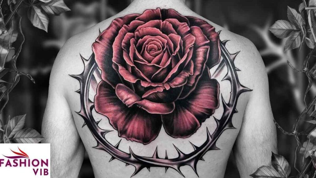 rose tattoos for men on hand 0032