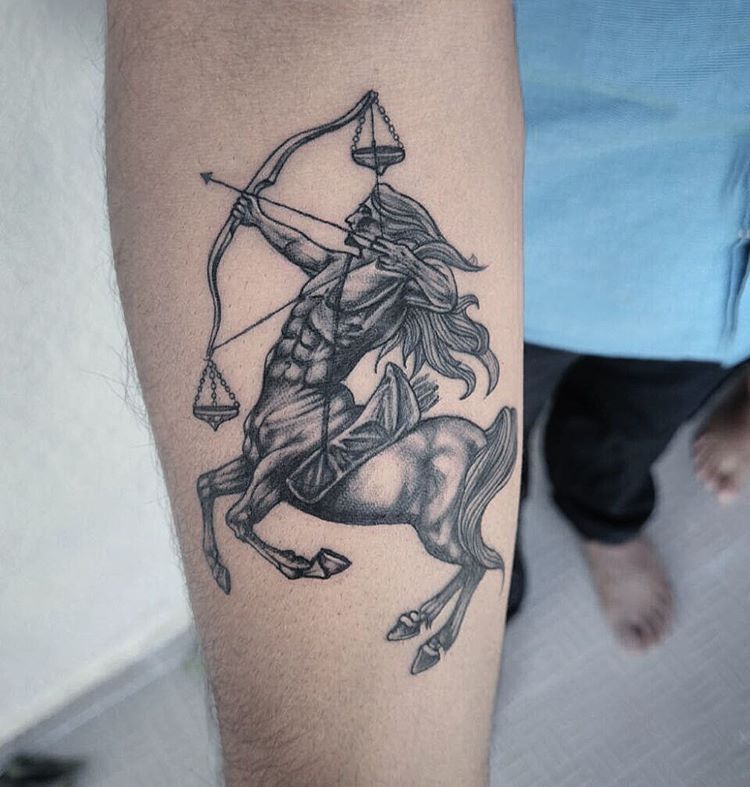 Sagittarius tattoos for men designs