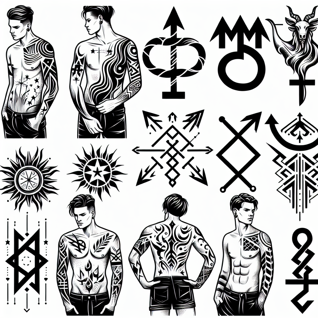 Sagittarius tattoos for men 0010