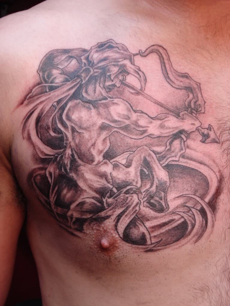 Sagittarius tattoos for men 0017