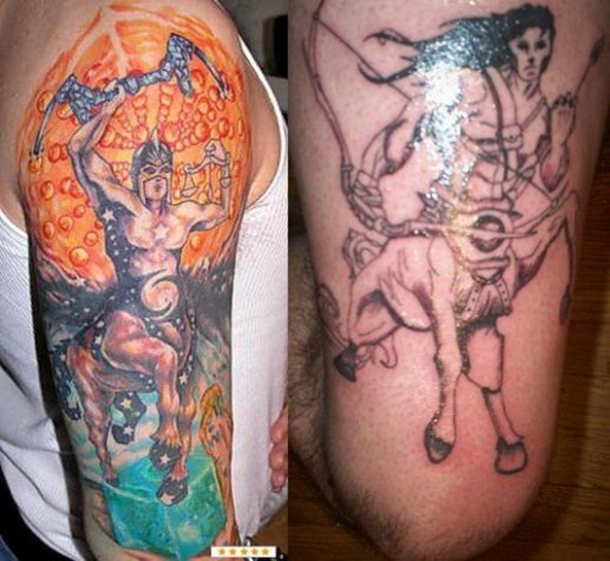 Sagittarius tattoos for men 0032