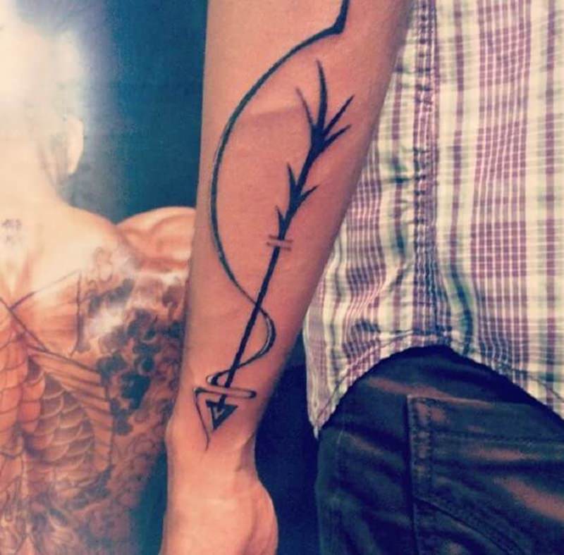 Sagittarius tattoos for men 0034