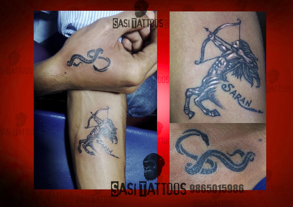 Sagittarius tattoos for men 0041