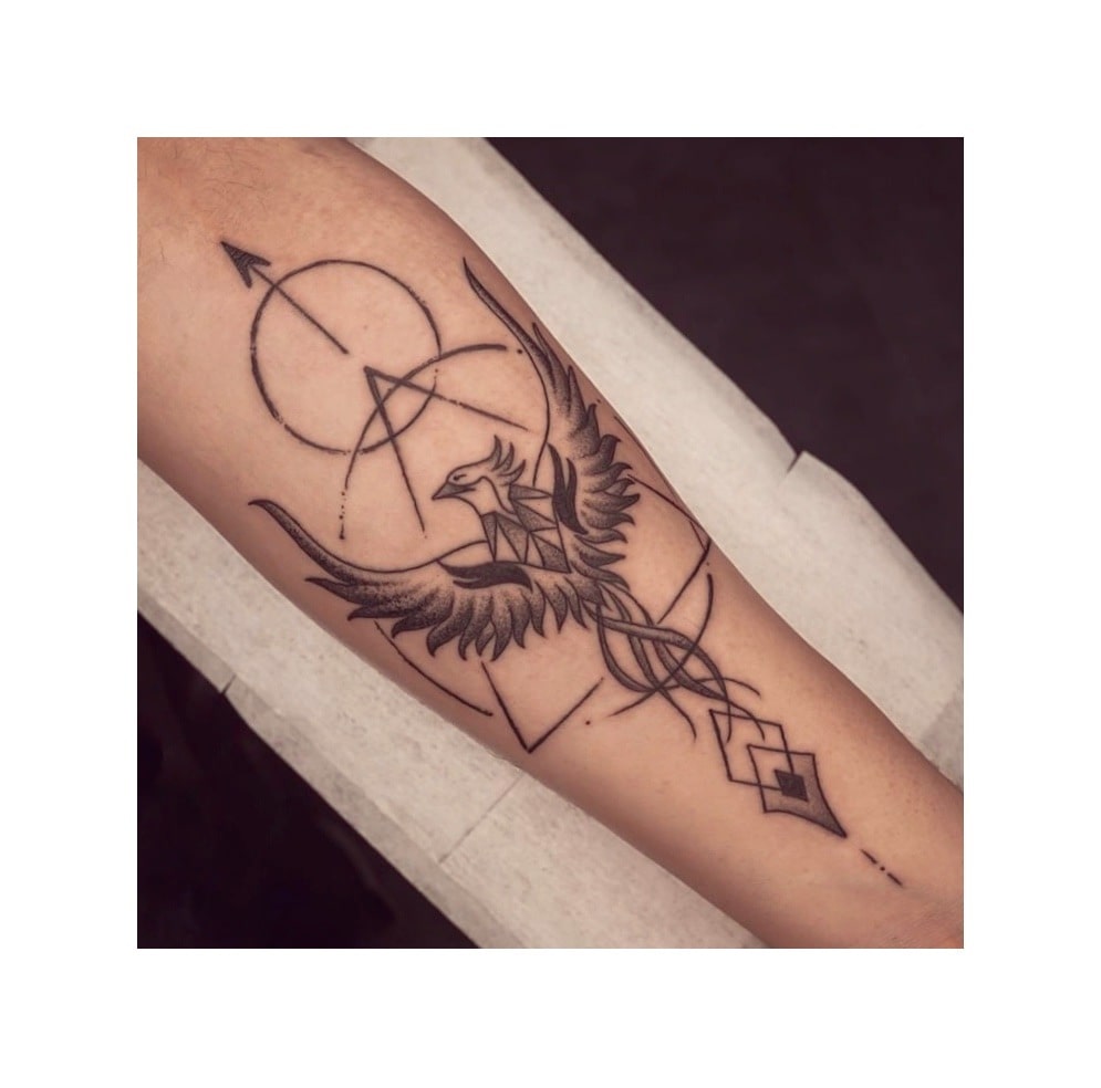 Sagittarius tattoos for men 0056