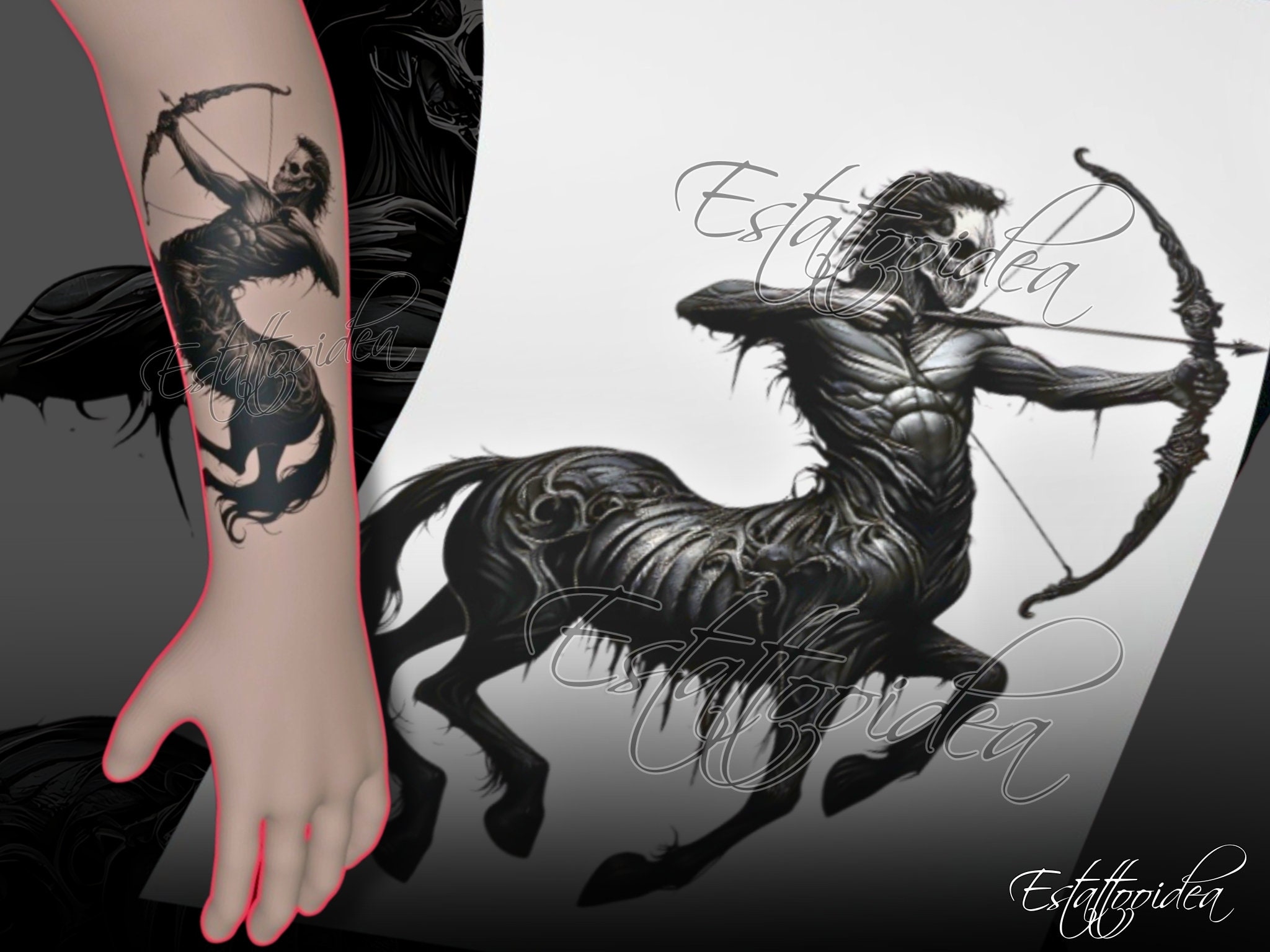 Sagittarius tattoos for men 0061