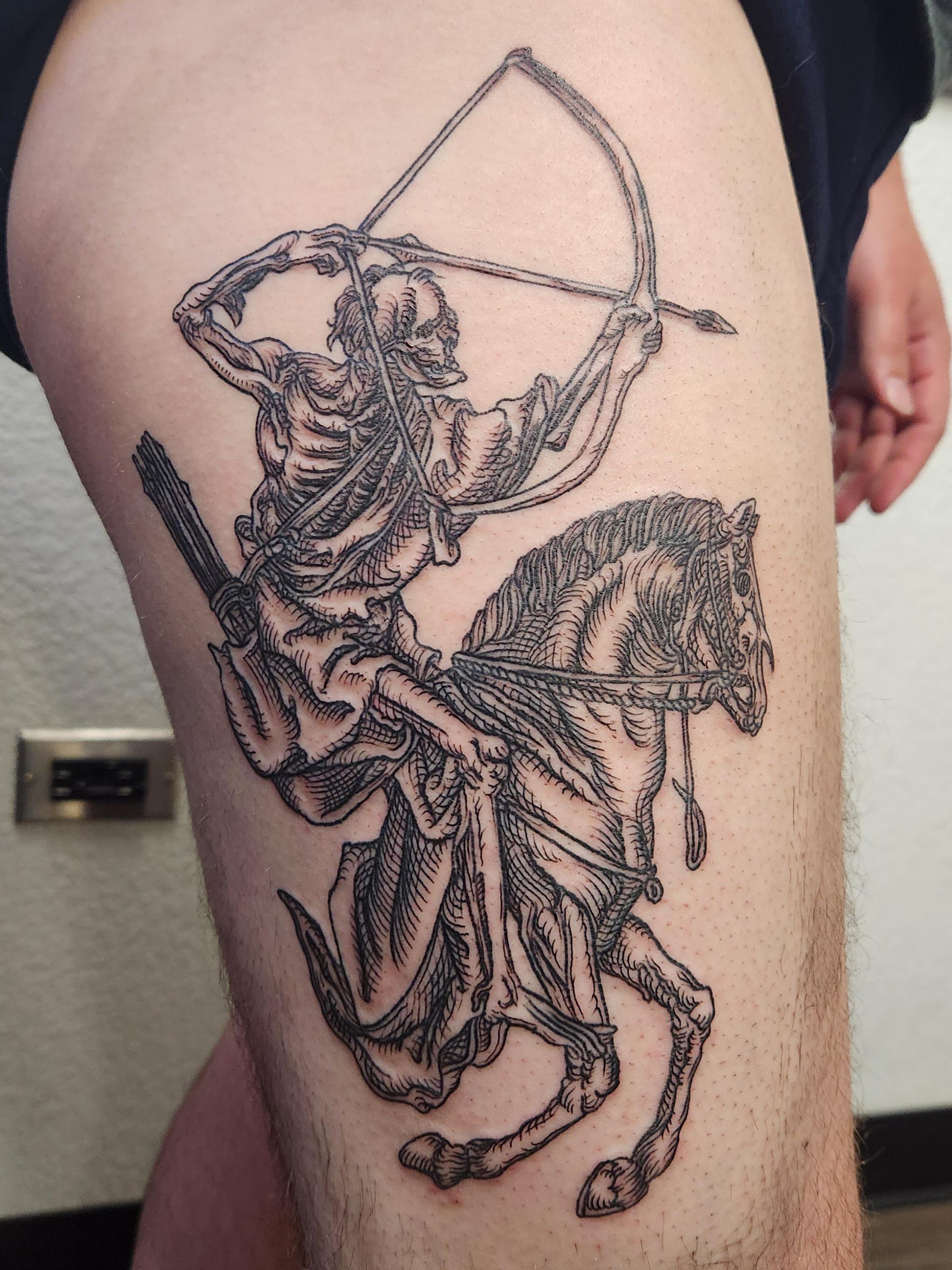 Sagittarius tattoos for men 0063