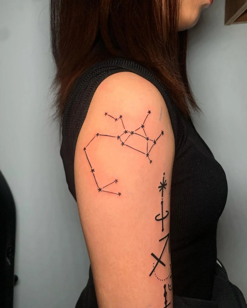 Sagittarius tattoos for men 0069