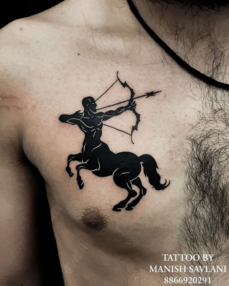 Sagittarius tattoos for men 0080