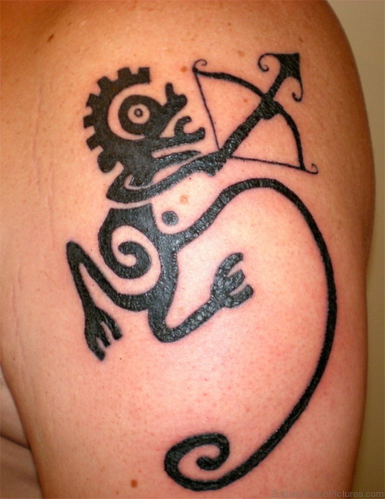 Sagittarius tattoos for men 0091